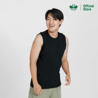 ห่านคู่ เสื้อแขนกุดผู้ชาย สีดำ รุ่น Classic แพ็ก 3 ตัว