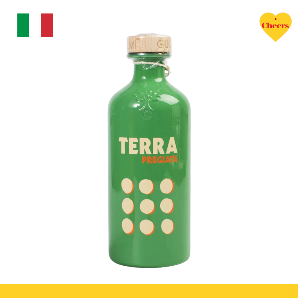 Olio Guglielmi Tales Terra Pregiata Extra Virgin Olive Oil l น้ำมันมะกอก โอลิโอ กูลเยลมี เทลส์ เทอร์รา เปรจิอาตา 500ml.