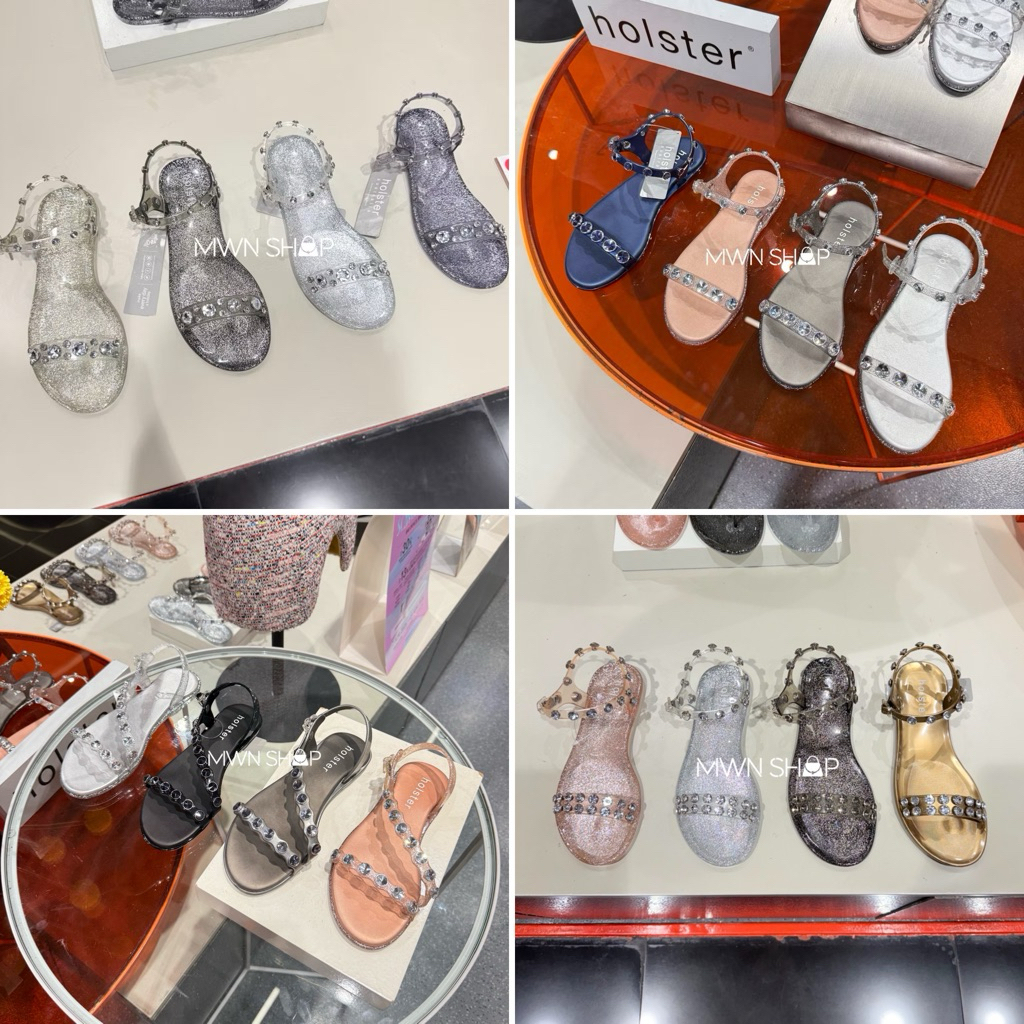 Holster รองเท้าแตะรัดส้น แบบสีมาใหม่ มีโค้ดลด30% พร้อมกล่อง ของแท้จากชอป