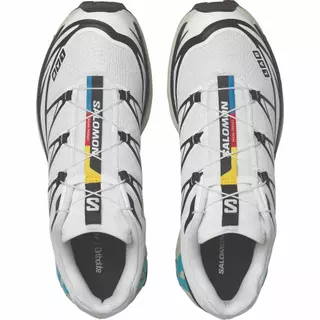 SALOMON XT-6 White Blue Curacao Unisex Sportstyle Sneakers รองเท้าสนีกเกอร์ L49143300 Official Store