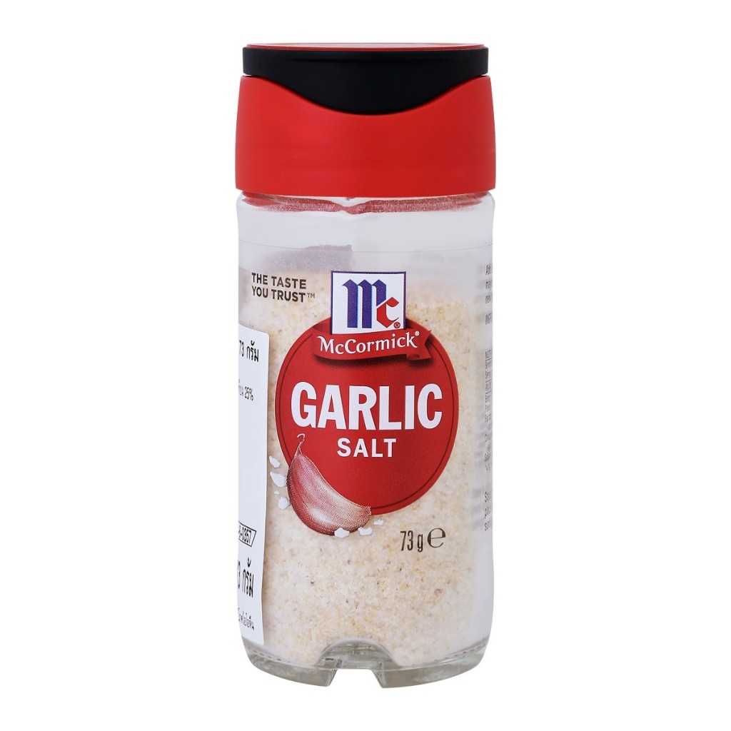 แม็คคอร์มิค การ์ลิค ซอลท์ เกลือผสมกระเทียม 73กรัม McCormick Garlic Salt 73g.