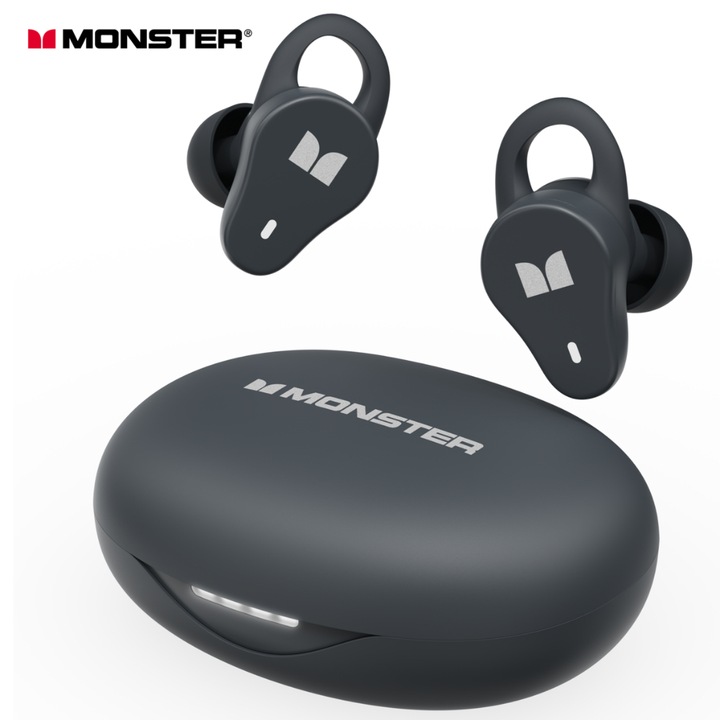MONSTER N-Lite 210 หูฟังบลูทูธไร้สาย 5.4 หูฟัง TWS หูฟังออกกำลังกาย วิ่ง สวมแน่นไม่หลุด กันน้ำ IPX5 ลดเสียงรบกวน
