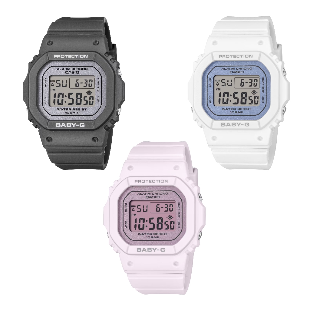 CASIO BABY-G ของแท้ รุ่น BGD-565SC-1 , BGD-565SC-2B , BGD-565SC-4B