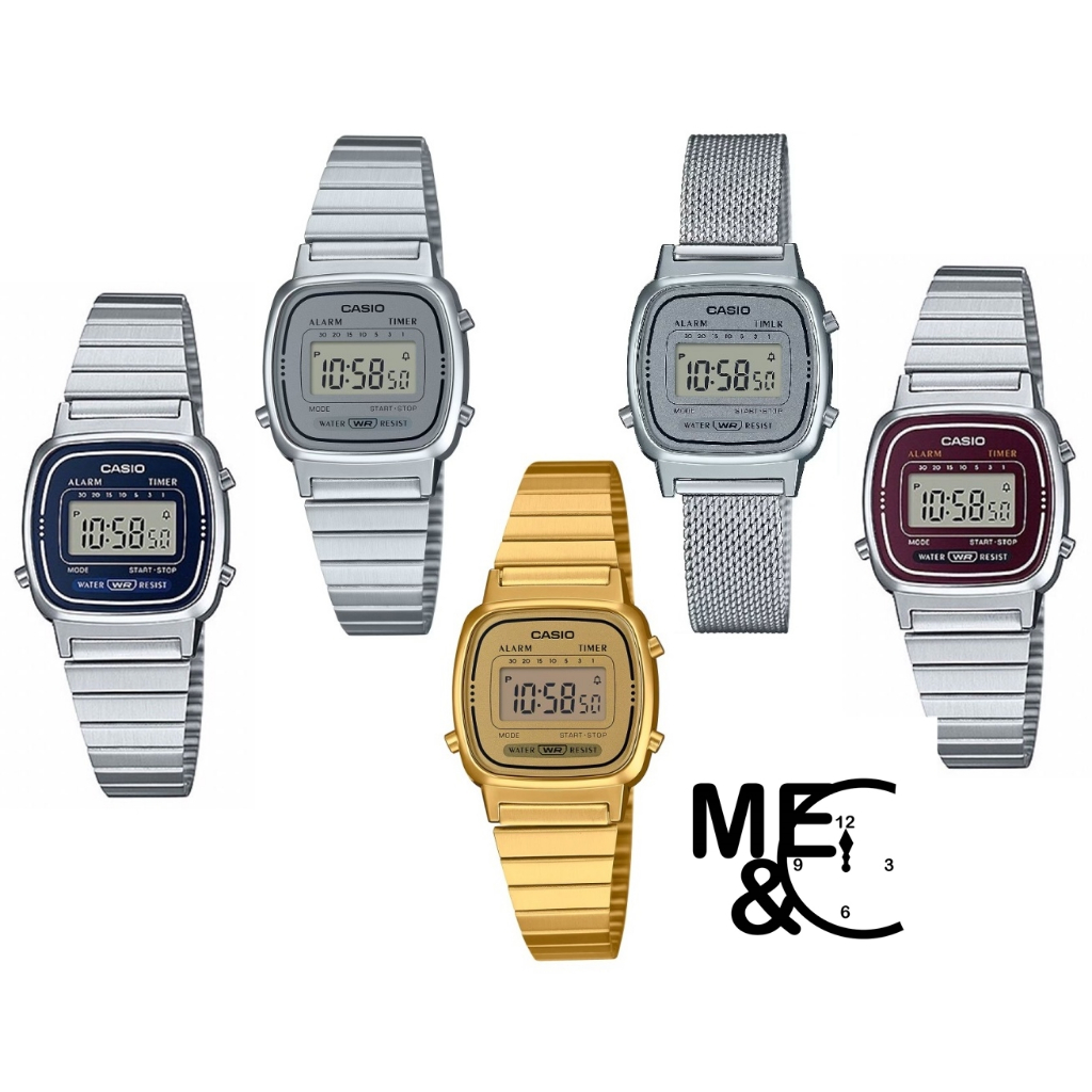 CASIO สำหรับผู้หญิง LA670 SERIES ของแท้ ประกัน CMG
