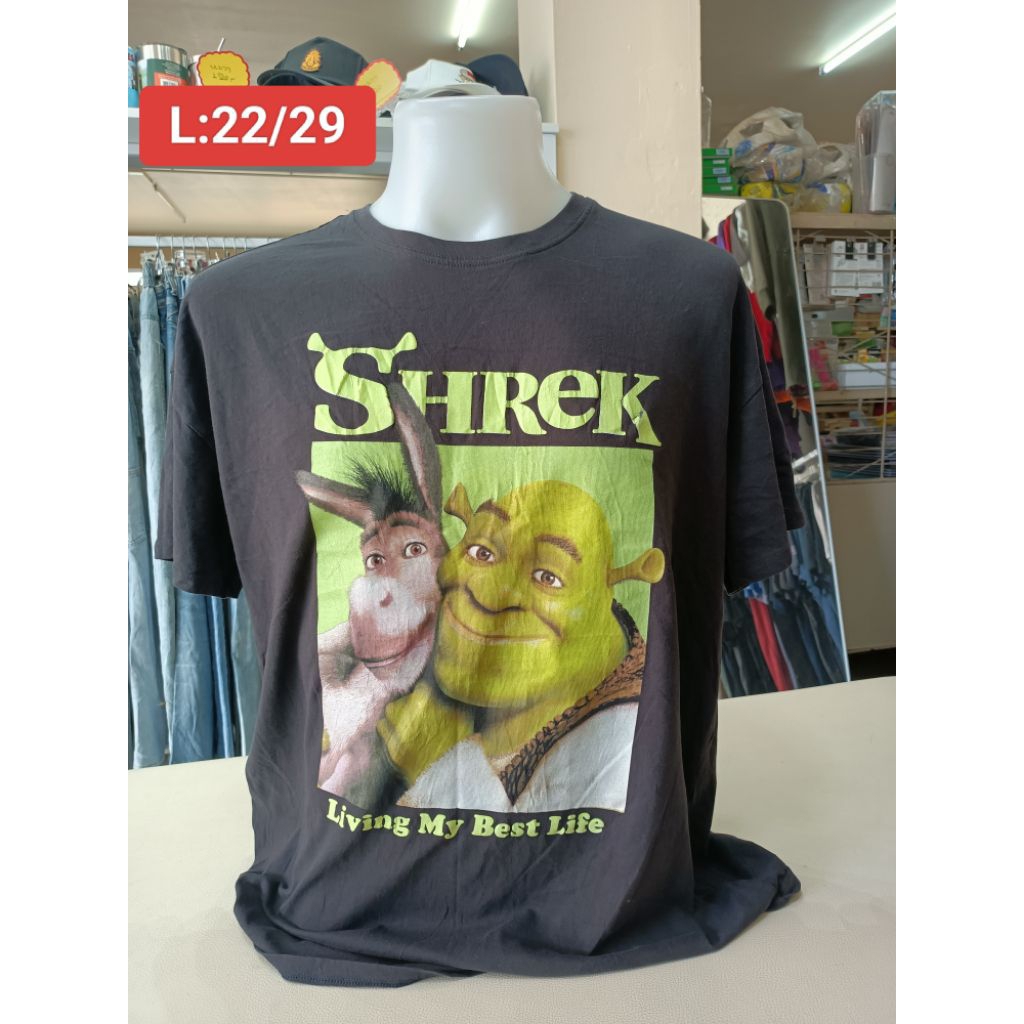 เสื้อวินเทจ เสื้อภาพยนตร์ Shrek