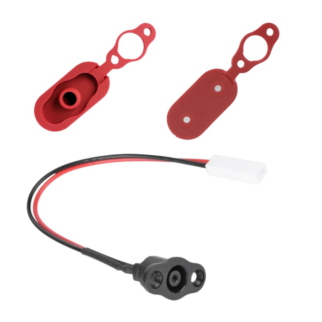 ชุดพอร์ตชาร์จ Xiaomi Scooter พร้อมฝาปิดกันน้ำ รุ่น M365 / Pro / Pro 2 / 1S / Essential MI014