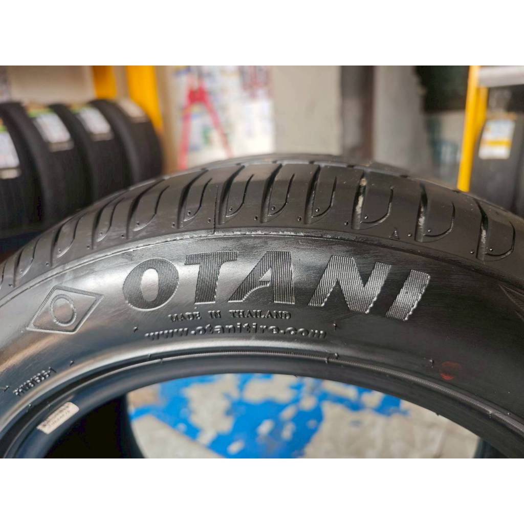 ยางเปอร์เซ็นต์ OTANI ขนาด 195 55 R15 ปี22 ราคา 422 บาท