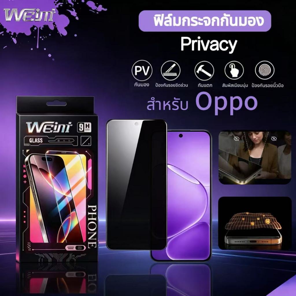 ฟิล์มกระจก PV กันเสือก For OPPO A6x/s/t/c 4G/5GA5Pro A15/15S A16/A16S A17 A17K A98/5G  A57 A58 A58x A59-5G/2024
