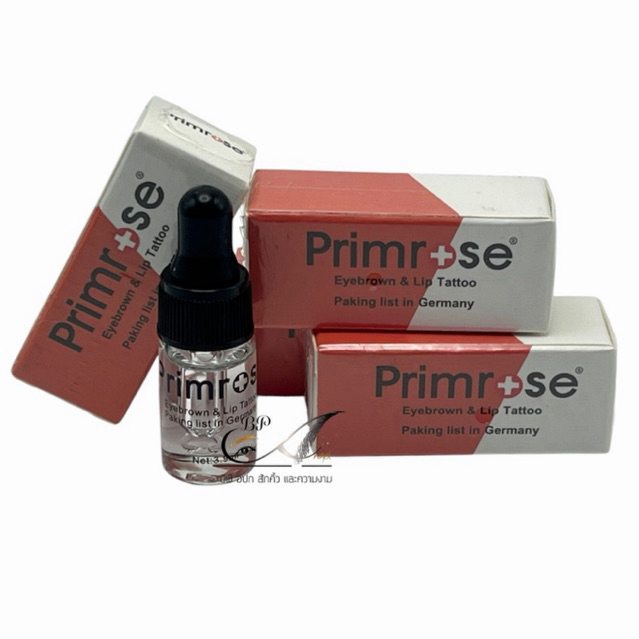 Prim.rose 1 ชิ้น สำหรับระหว่างทำงานสัก เนื้อเจลใส 3.9ml