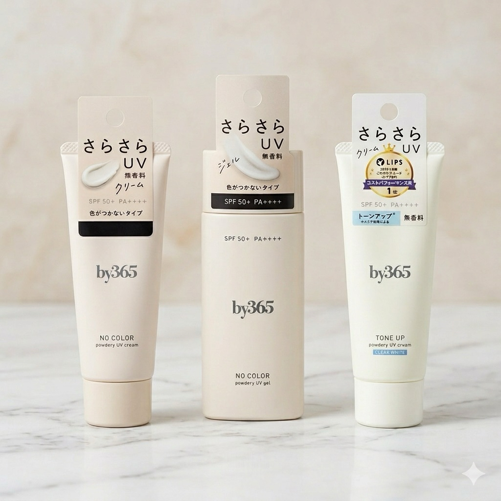พร้อมส่งในไทย by365 กันแดดเนื้อแป้งPowdery UV สบายผิวไม่เหนียวเหนอะหนะอ่อนโยนเพราะปราศจากน้ำหอม ราคา ถูกที่สุด ดีลบีเคเค
