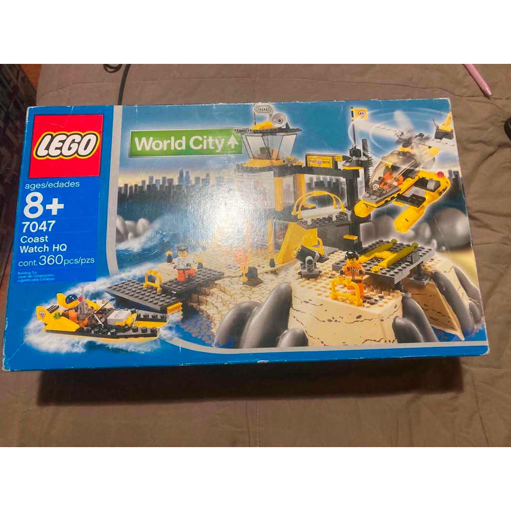 LEGO 7047 Coast Watch HQ ของแท้ 100% มือหนึ่งกล่องมีรอยบ้างเปิดซีลเช๊ค พร้อมส่ง