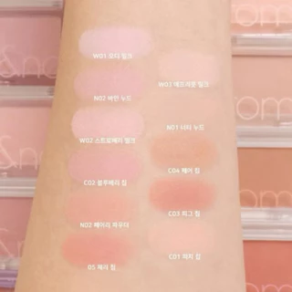 (กดในไลฟ์สด40%)rom&nd Better Than Cheek บลัชออนโรแมน