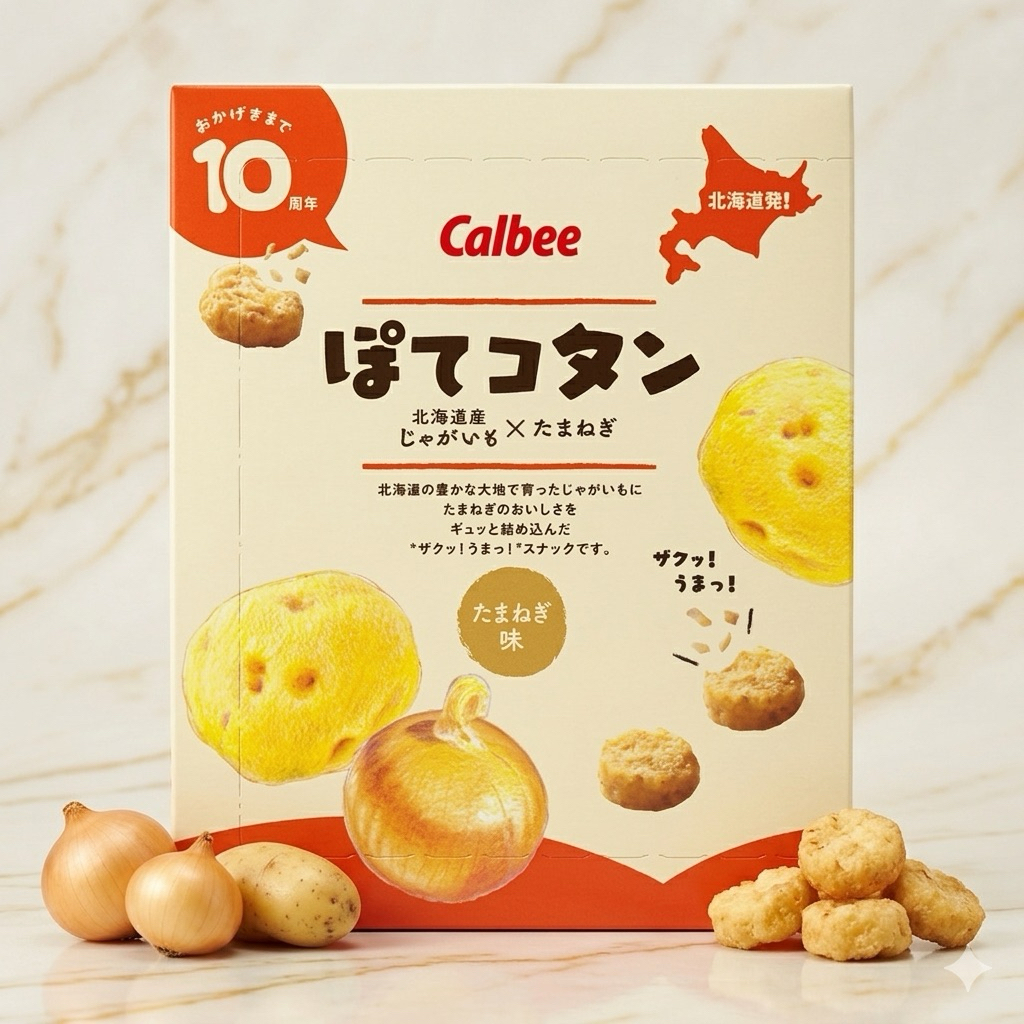 Calbee Potato farm มันฝรั่งฮอกไกโดหัวหอม