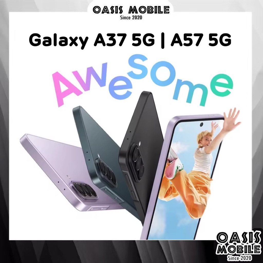[Sale] Samsung Galaxy A37 5G ชิป Exynos 1480 | A57 5G Exynos 1680 จอ 6.7“ กล้อง 50MP แบต 5,000 ศูนย์