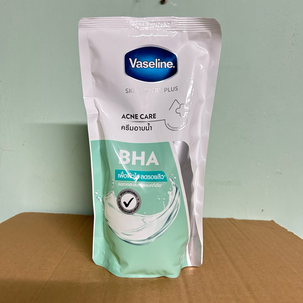 Vaseline acne care BHA body wash ครีมอาบน้ำ วาสลีน เพื่อผิวใส ลดรอยสิว 400 มล.