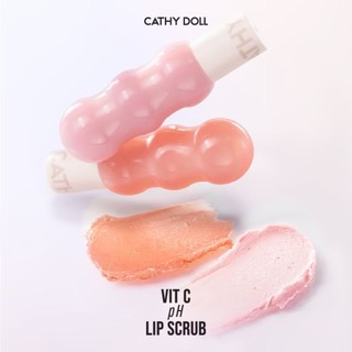 Cathy Doll Vit C pH Lip Scrub 2.3g เคที่ดอลล์ วิตซี พีเอช ลิปสครับ ลิปสครับปรับสีปาก