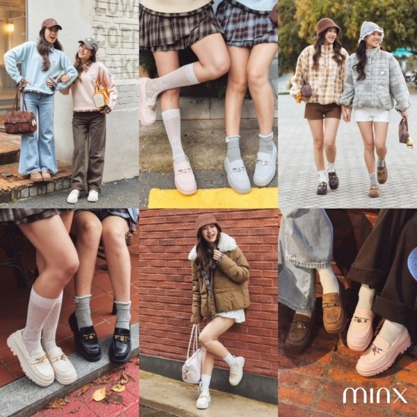 MINX รุ่น Wynn locket รองเท้า โลฟเฟอร์ ประดับชาร์ม heart locket / minxshoes