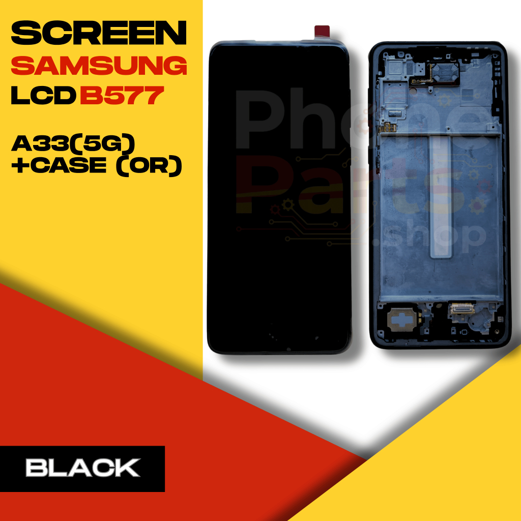 หน้าจอ LCD Samsung A33(5G)+CASE (OR)(BLACK)