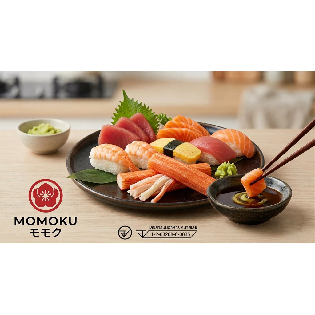โชยุญี่ปุ่น Momoku 6g 100 ซอง thumbnail 8