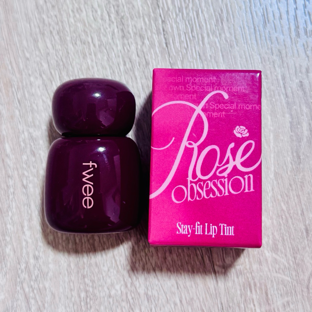 [พร้อมส่ง] ส่งต่อ fwee Rose Obsession Stay-fit Lip Tint สี GW01 (ใช้น้อยครั้ง)