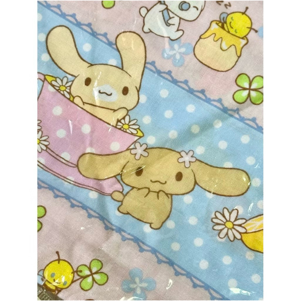 ของใหม่ ผ้าเช็ดหน้า Cinnamoroll Mocha Cappuccino Chiffon Sanrio  ขนาด 42 ซม.