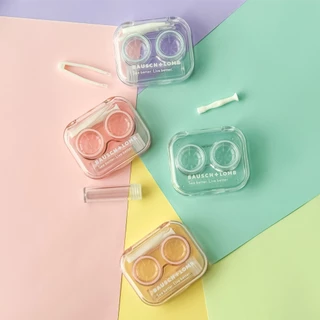 [สินค้าสำหรับแถม] Bausch & Lomb ตลับคอนแทคเลนส์ สีชมพู