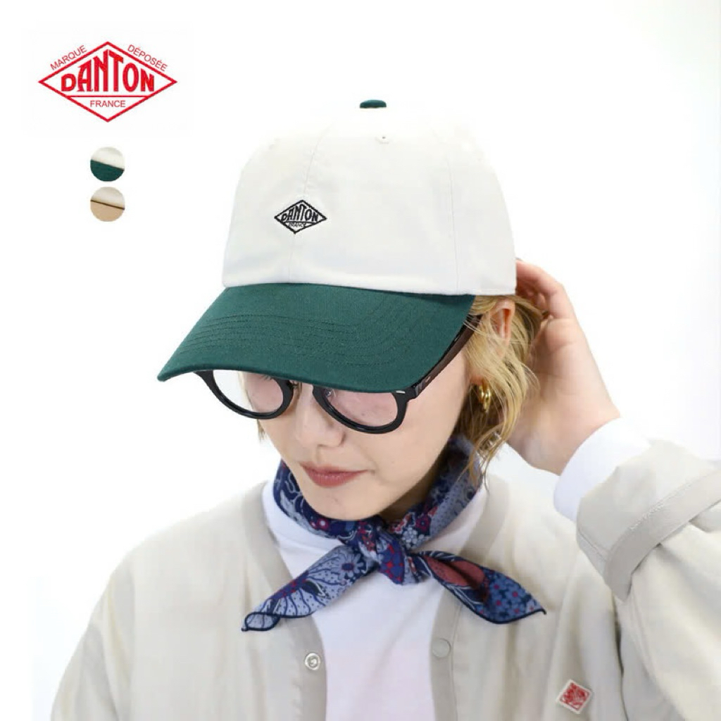 หมวกแก๊ป Danton รุ่น 6 Panel  หมวกแบรนด์ ฝรั่งเศษ เป็นที่นิยมใน ญี่ปุ่นมาก