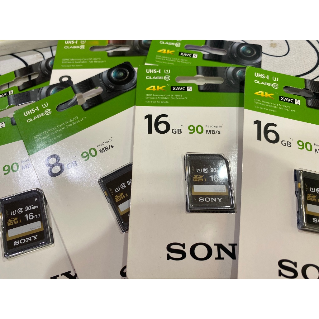 SONY SD Card 8GB 90MB/s