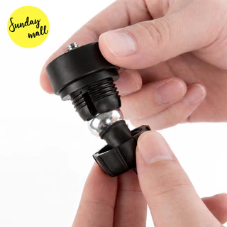 อแดปเตอร์ แปลงหัวบอล > สกรู1/4 Screw [ตัวแปลงหัวบอล17mm > สกรู1/4]