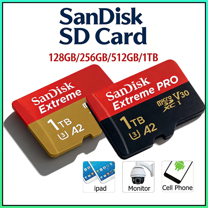 เมมโมรี่การ์ด SanDisk Extreme Pro เข้ากันได้กับกล้องวงจรปิดทุกแบรนด์ การบันทึกไม่ขัดจังหวะ ไม่ขาดตอน