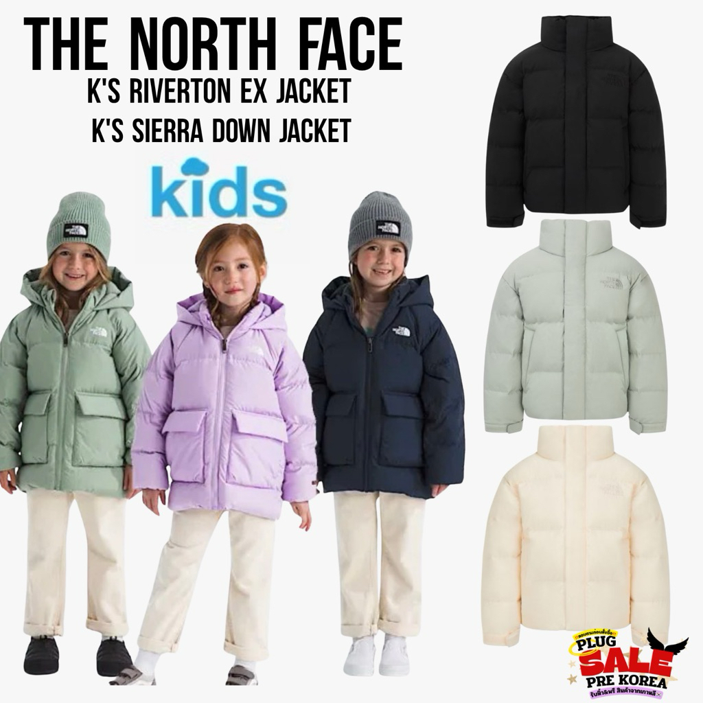 [🇰🇷Preorder สอบถามก่อนสั่งซื้อ] เสื้อแจ็คเก็ตสำหรับเด็ก The north face KIDS K'S RIVERTON EX JACKET