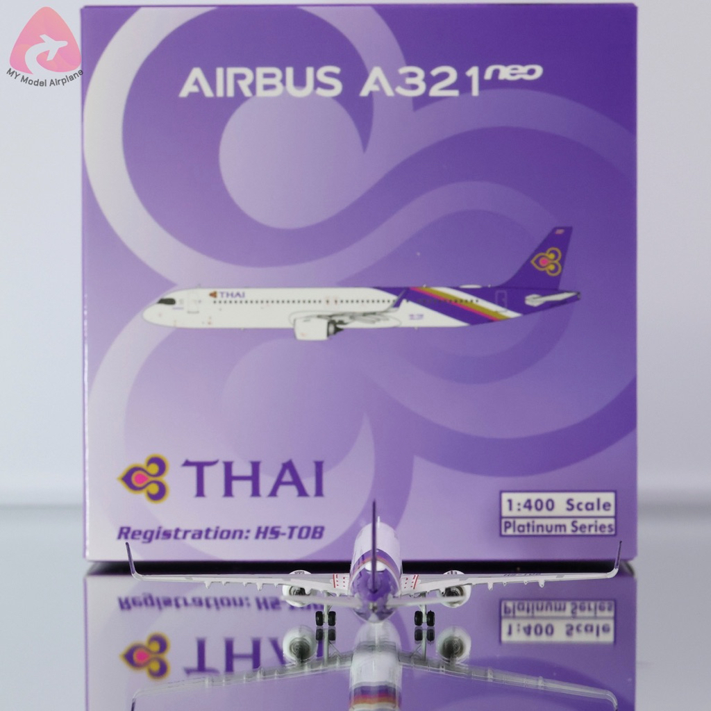 โมเดลเครื่องบิน Thai Airway A321-251NX HS-TOB [PH12060] Phoenix Model 1:400 [พร้อมส่ง] ราคา ถูกที่สุด ดีลบีเคเค แกลเลอรีภาพที่ 5