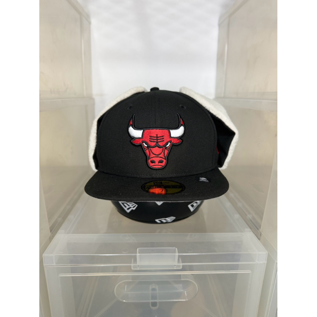 New Era Chicago Bulls Classic Dog Ear 59FIFTY Size 7 3/4 = 61.5 cm