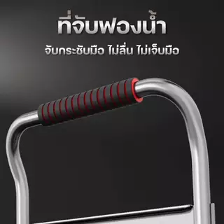 Dobee home รถเข็นพับได้ รถเข็นใส่ของ รถเข็นเหล็ก4ล้อ เสริมคานเหล็ก รับน้ำหนักได้ 1000KG พร้อมส่ง