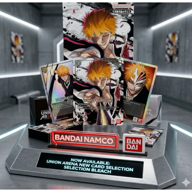 Bandai Union Arena New Card Selection Bleach Booster Box การ์ดเกมสะสม ญี่ปุ่น