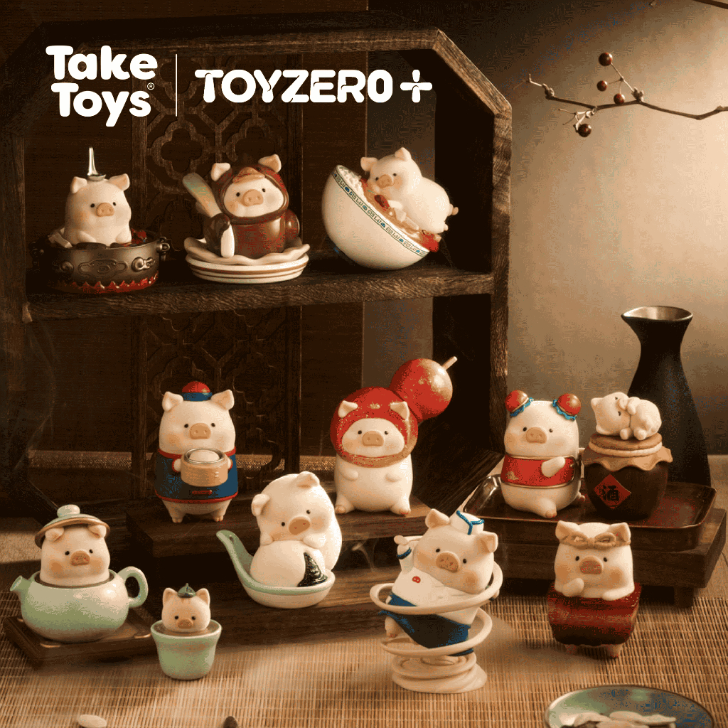 TOYZEROPLUS LuLu the Piggy(Lu's Table Series Blind Box) - กล่องสุ่มหมูลูลู่
