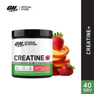 [ เซตคู่ ] Optimum Nutrition Creatine[+] Strawberry Peach 360 g.