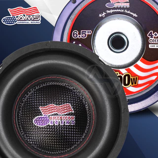 AMERICAN SOUND ดอกซับเบส 6.5 นิ้ว ซับวูฟเฟอร์ วอยซ์คู่ เบสลอย แม่เหล็ก120 2ชั้น AMS-2638KL AMS-662.2D เครื่องเสียงรถยนต์