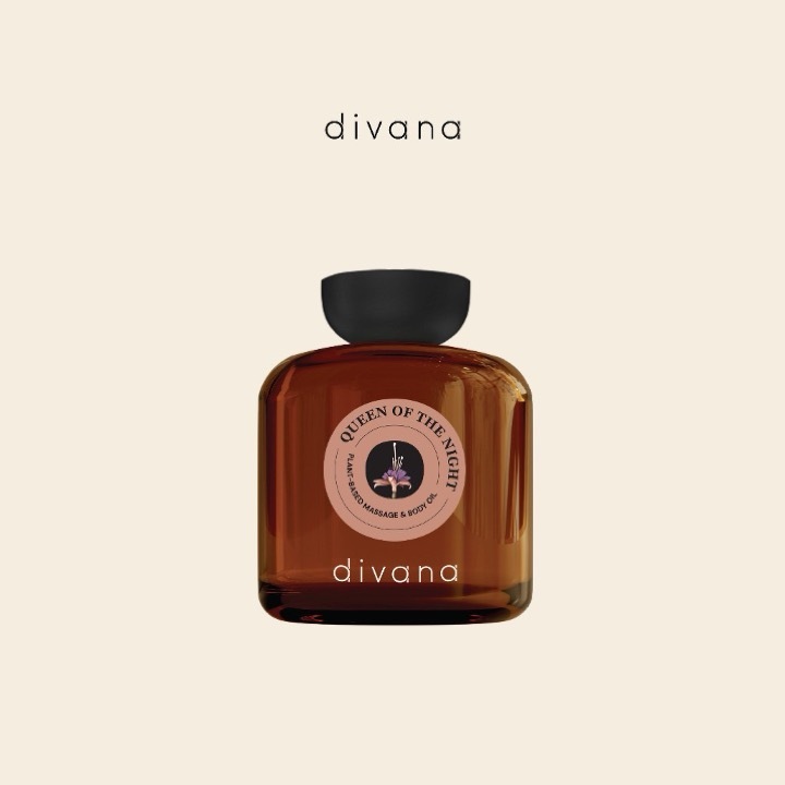 divana Massage & Body Oil 100 ml. ดีวานา น้ำมันนวด ช่วยบำรุงผิวให้เนียนนุ่มชุ่มชื้น