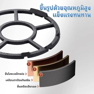 ขาตั้งเตาแก๊ส มงกุฏเสริมขากระทะ ขาเตาแก๊ส ขาตั้งหม้อ ขาตั้งเตา ขาตั้งหม้อนม ขาตั้งกันลื่น [COD}