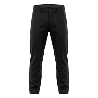 DAVIE JONES [BE FEARLESS] กางเกงชิโนผู้ชาย Slim Tapered Fit Chino Pants สีดำ PL0003