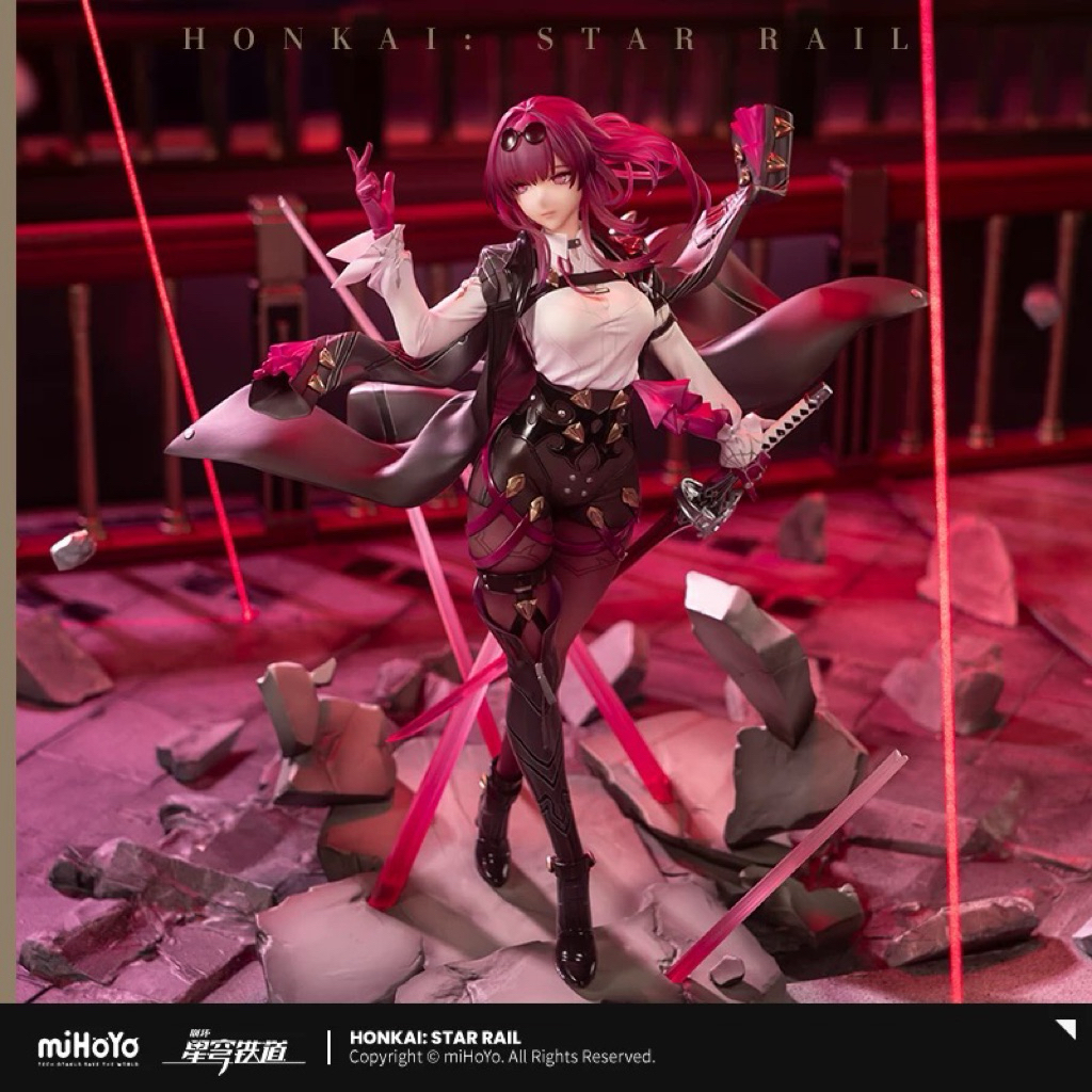 [พร้อมส่ง/พรีรอ12-20วัน] official แท้ 1/7 26.5cm Kafka Honkai starrail figure Mihoyo/Apex