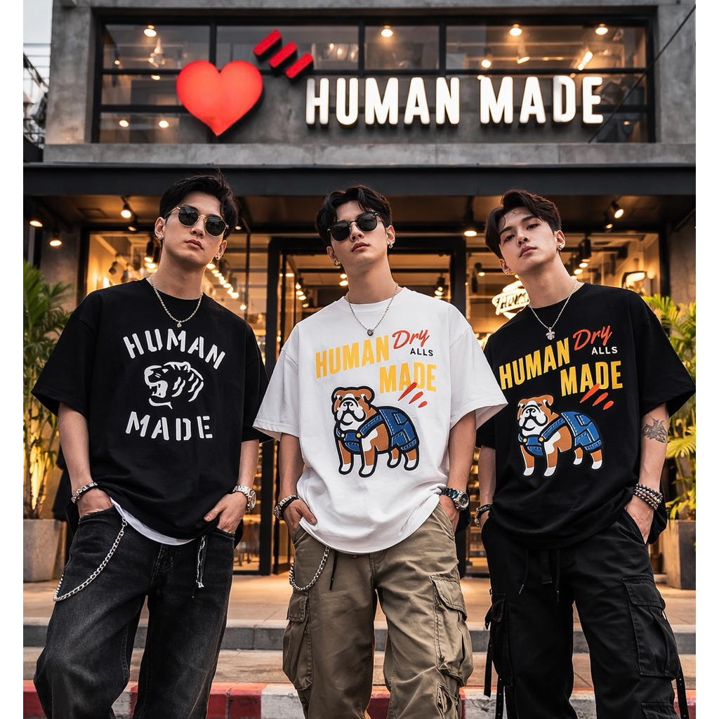 พร้อมส่ง ของแท้💯 เสื้อ Human Made GRAPHIC T-SHIRT ลาย Animal