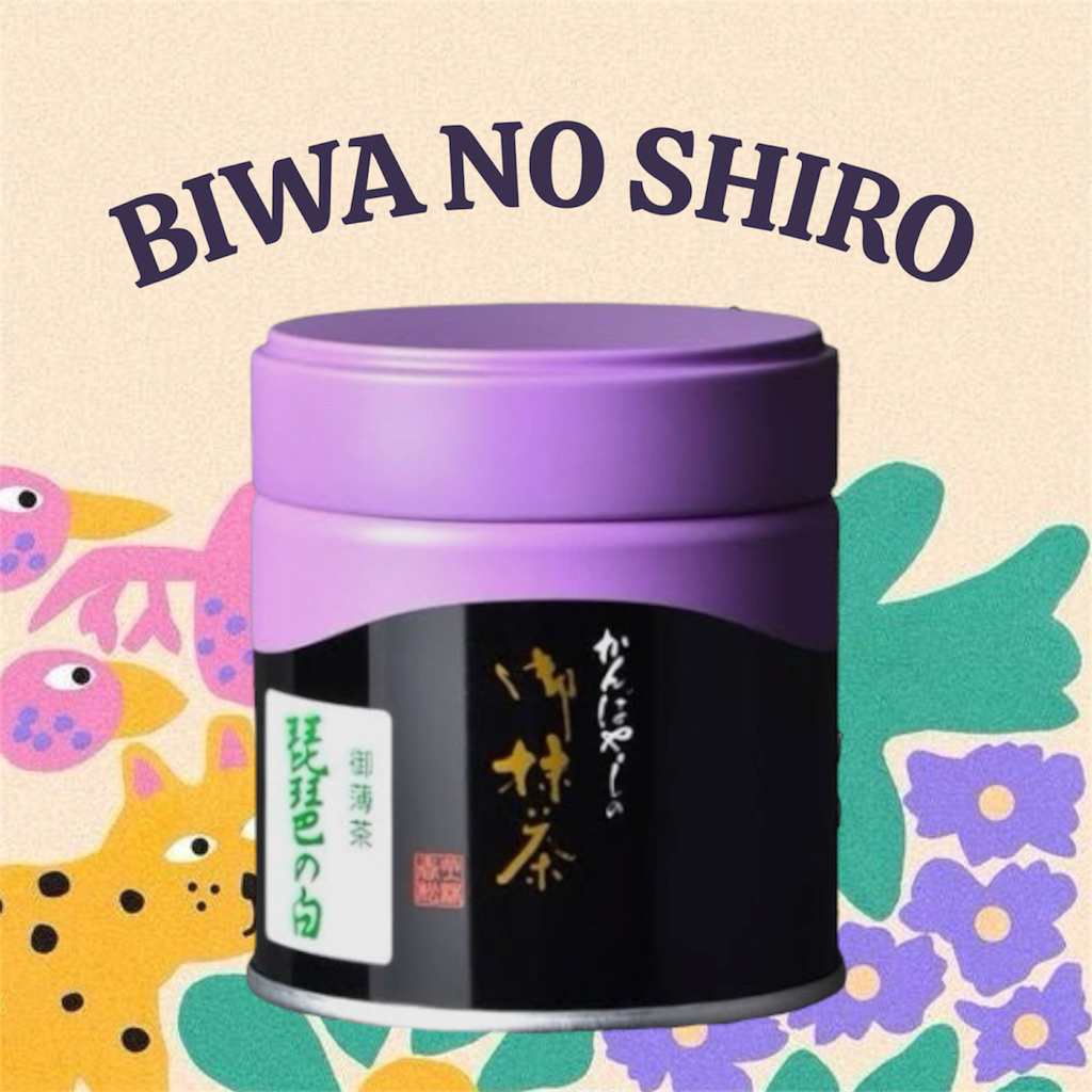 (พร้อมส่ง) Kanyabashi Shunsho - Biwanoshiro มัทฉะที่นัตตี้🥜 ที่สุดจากฝั่ง uji