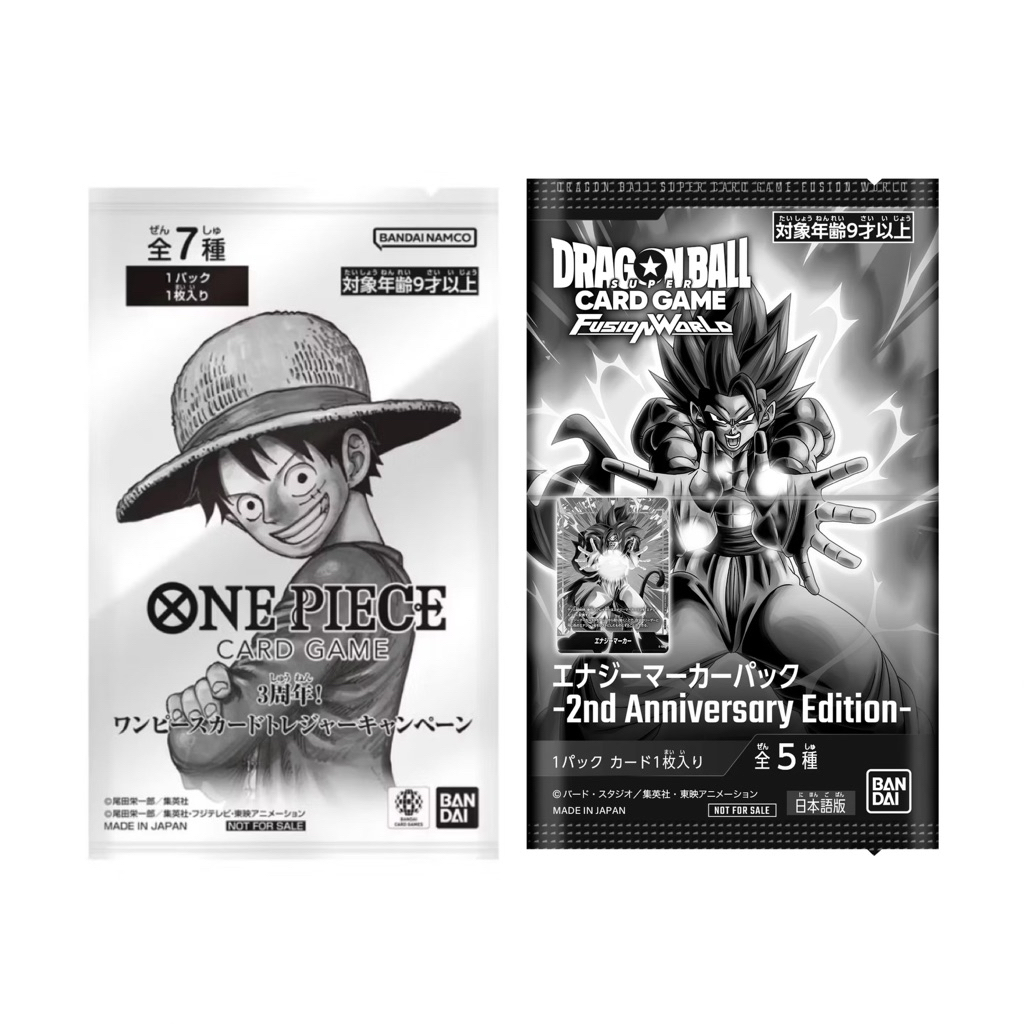 พร้อมส่งในไทย🇹🇭การ์ดโปรโม OP-13 One Piece TCG /การ์ดโปรโมดราก้อน บอล Energy Marker Pack -2nd Anniversary Edition-