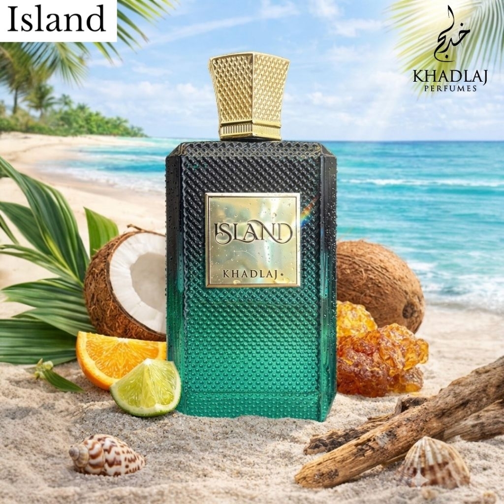Island Extrait de perfume By Khadlaj 100 ml แท้💯