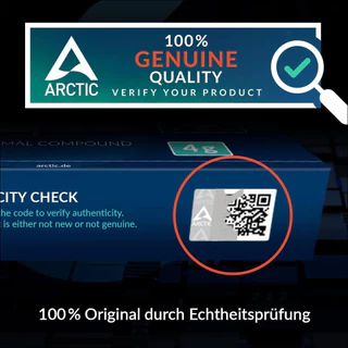 Arctic MX-4/MX-5/MX-6ซิลิโคนนำความร้อน CPU GPU ลดร้อนสูงสุด 20°C 4g/8g*แถมฟรี ไม้ปาด*Thermal Compound Paste for all