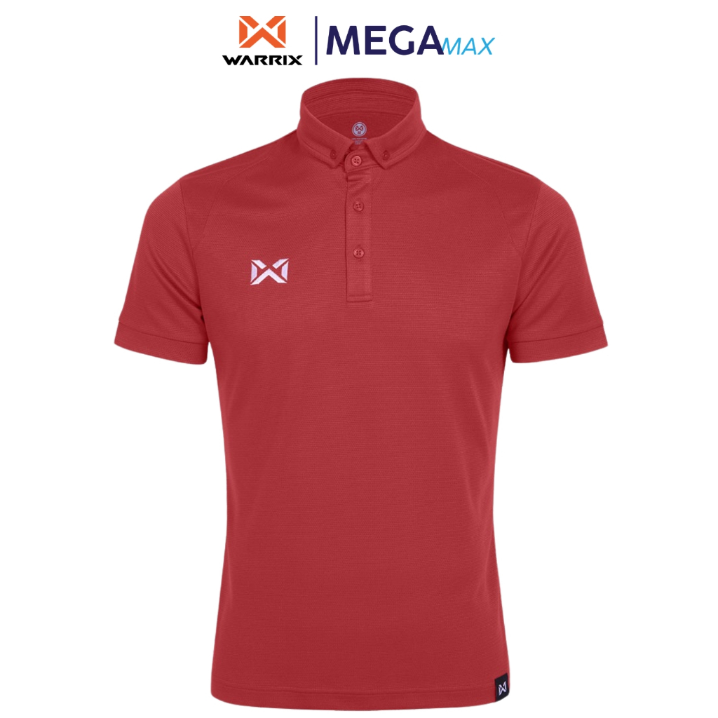 เสื้อโปโล WARRIX 3315N PLAN15 วอริกซ์ รุ่น Classic Polo Shirt สีเบจ แดงเชอร์รี่ น้ำตาล ราคา ถูกที่สุด ดีลบีเคเค แกลเลอรีภาพที่ 6