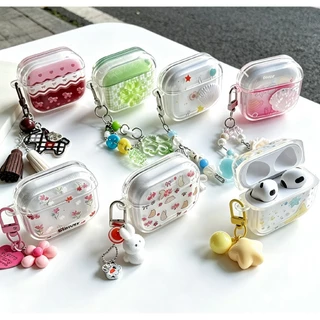ส่งจากไทย เคสหูฟัง เเถมสายห้อย สำหรับเคส Airpods รุ่น Airpods 1/2 Airpods 3 Airpods 4 Airpods pro pro2 pro3 j201