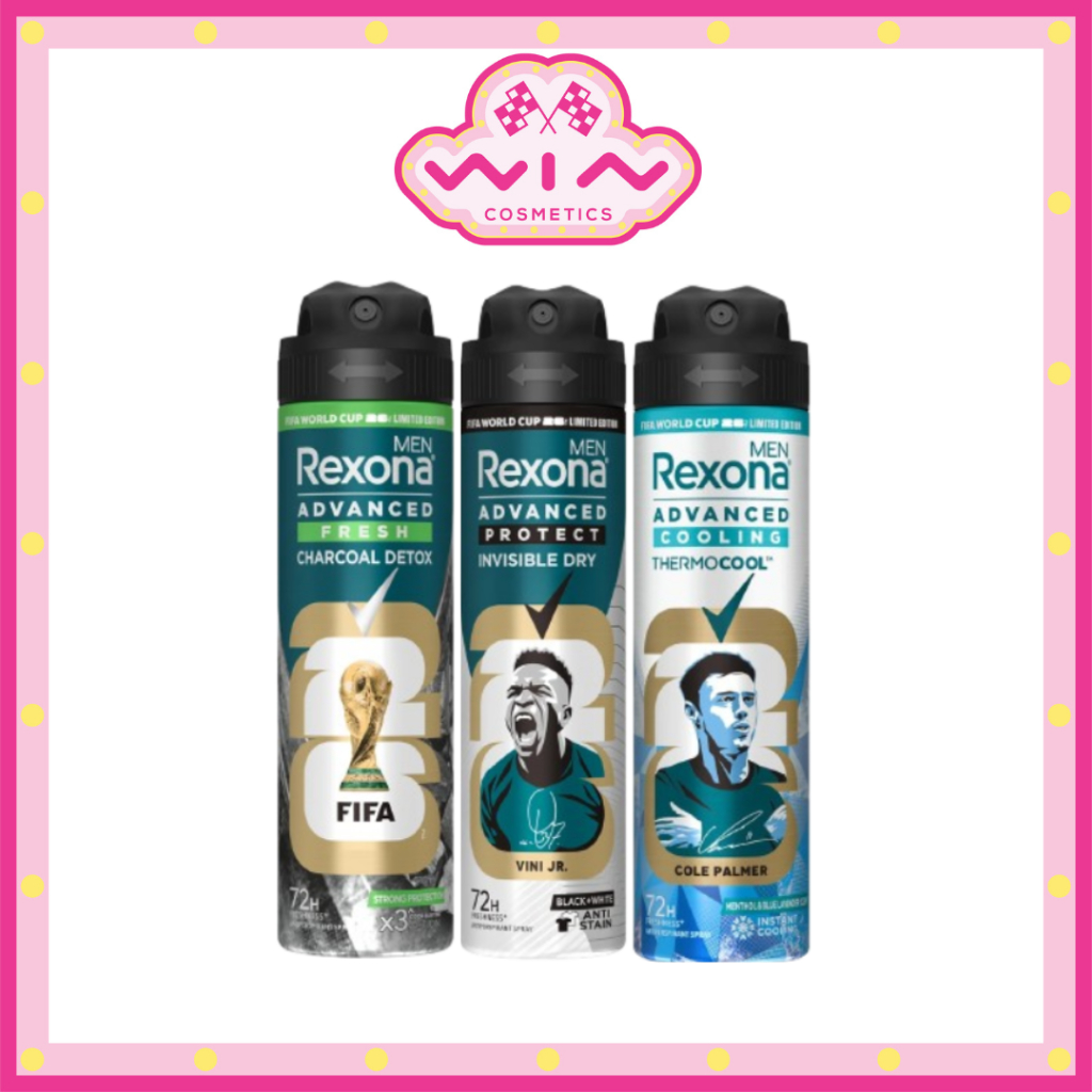 Rexona Men เรโซนา สเปรย์ เมน 135 มล. สเปรย์ระงับกลิ่นกาย สำหรับผู้ชาย ปกป้องชัวร์ ไม่กลัวเหงื่อ